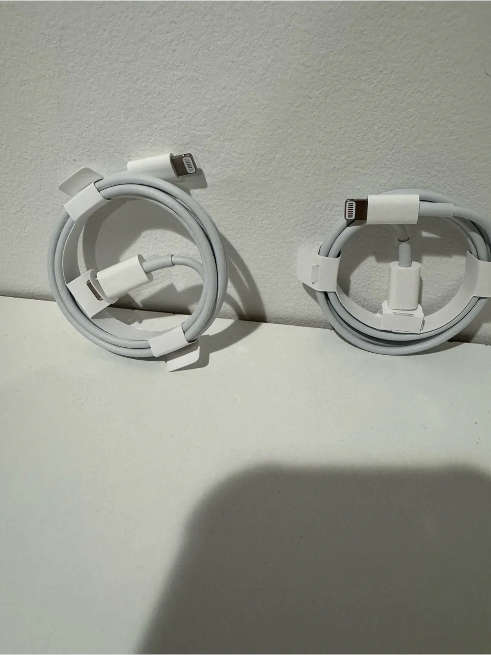 Apple White USB-C to Lightning Charging Cables (Pair)